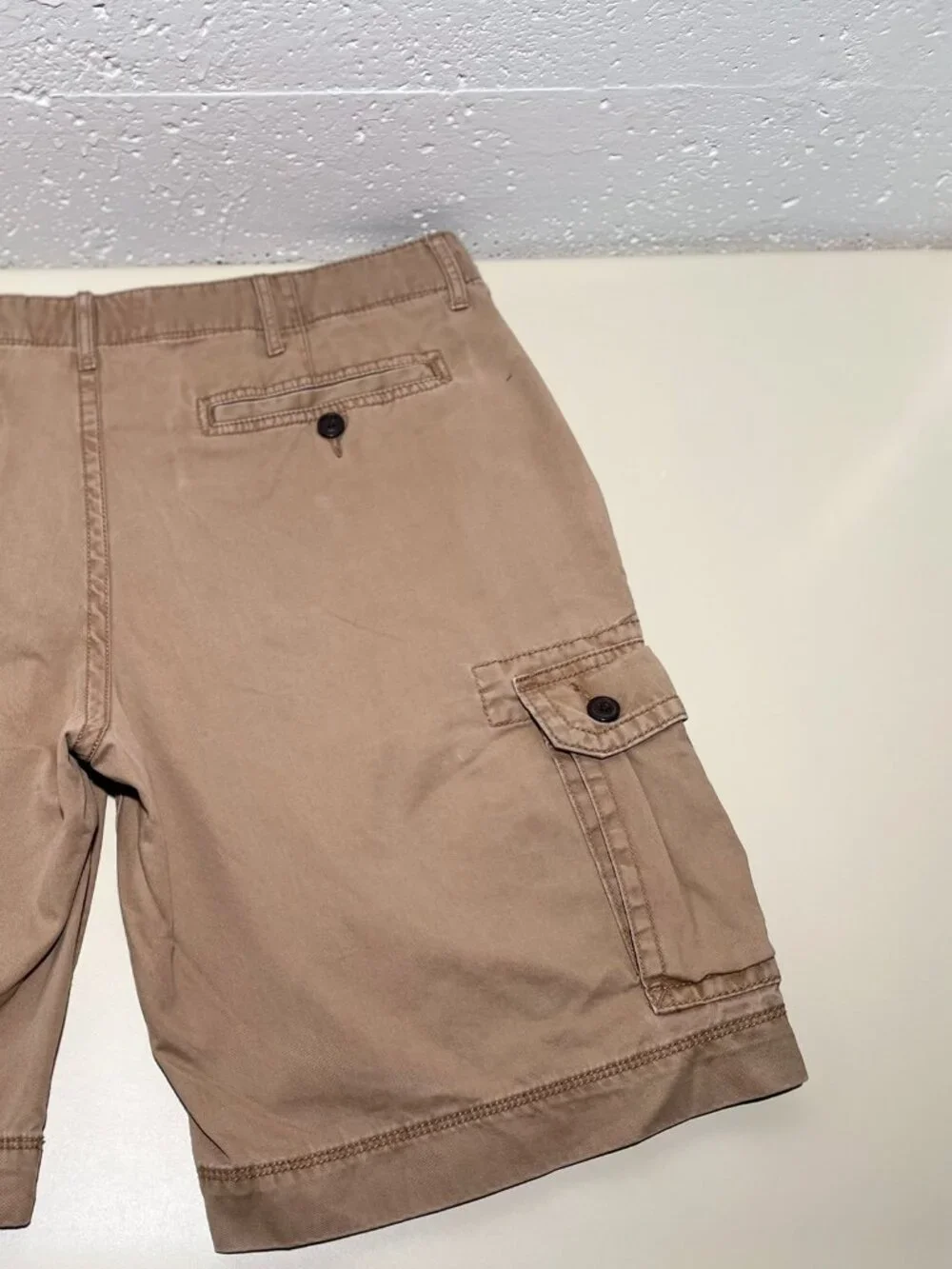 Arizona Jeans Men's Vintage Khaki Cargo Shorts